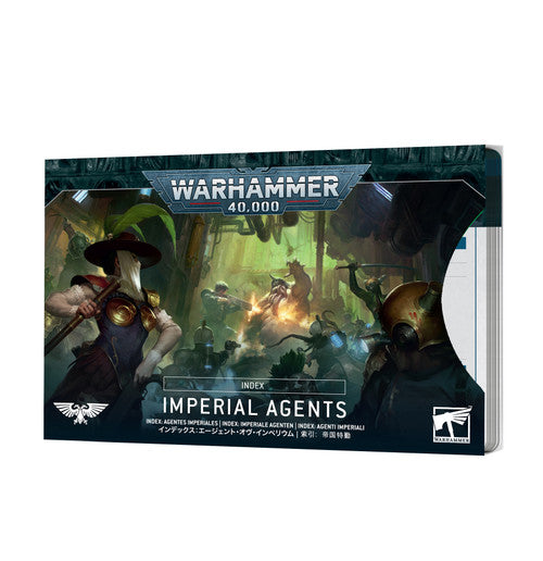 40K - 10th Edition, Imperial Agents Index Cards