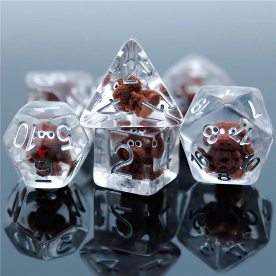 Foam Brain - Fluffy Puppy RPG Dice Set