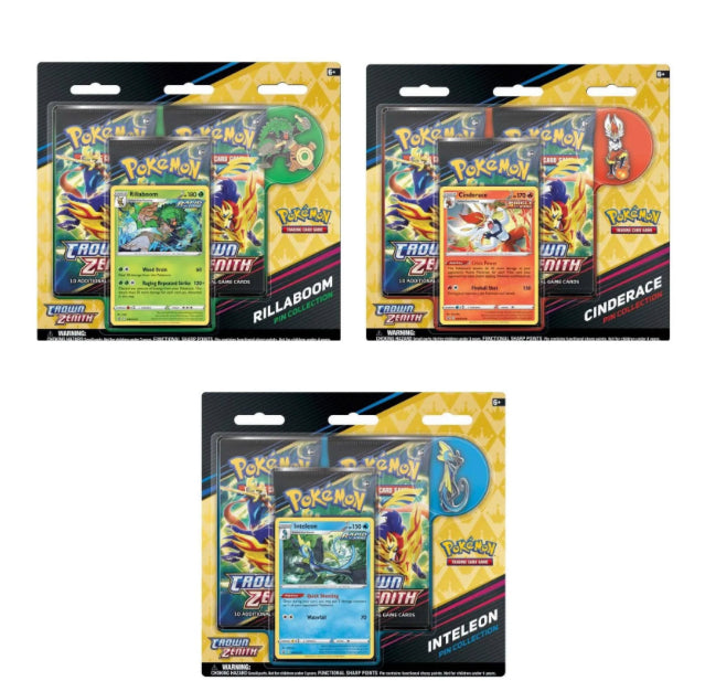 Pokémon - Crown Zenith Pin Collection