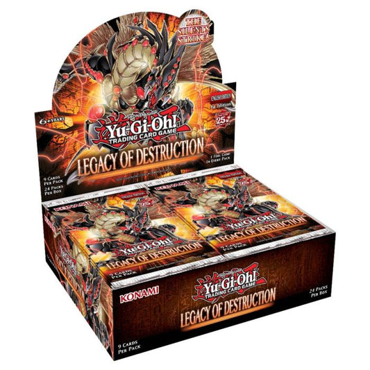 Yu-Gi-Oh! TCG: Legacy of Destruction Booster Display