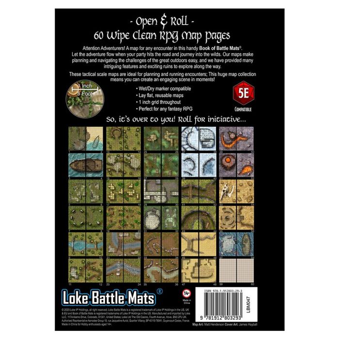 Big Book of Battle Mats: Wilds Wrecks & Ruins