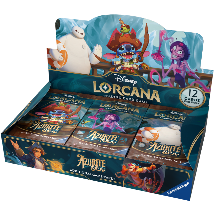 Disney Lorcana TCG - Azurite Sea Booster Box