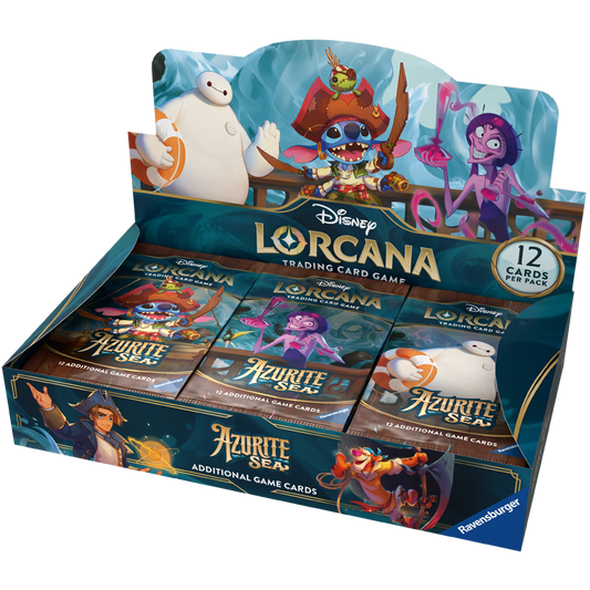 Disney Lorcana TCG - Azurite Sea Booster Box