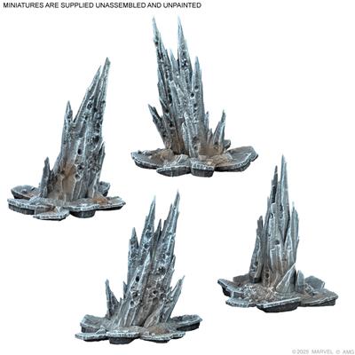 Marvel Crisis Protocol - Dark Dimension Incursion Terrain Pack