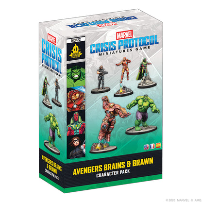 Marvel Crisis Protocol - Brains & Brawn Character Pack