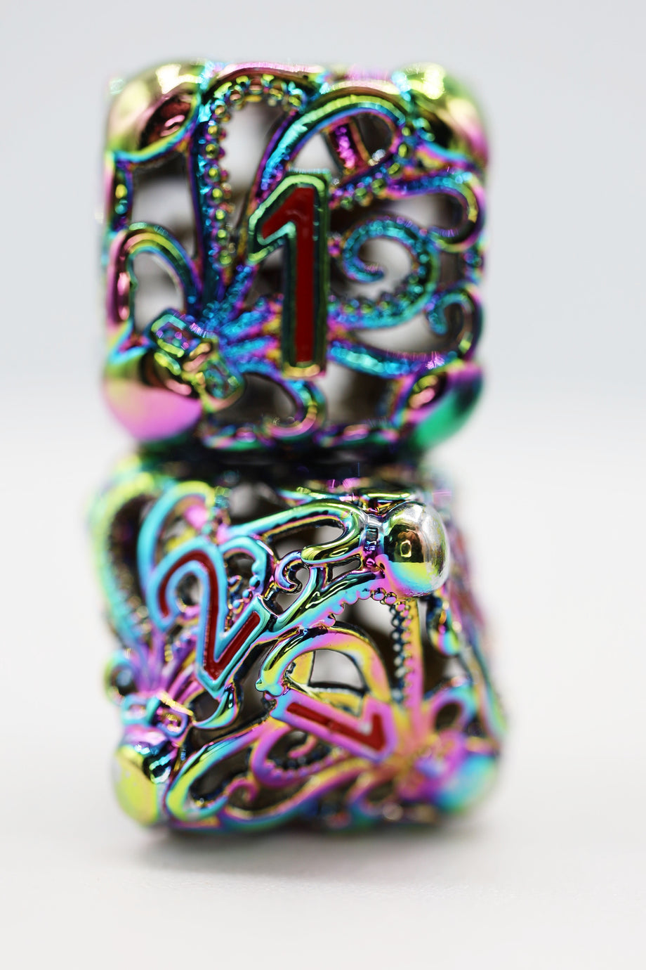 Foam Brain - Mind Eater: Mythic - Hollow Metal RPG Dice Set