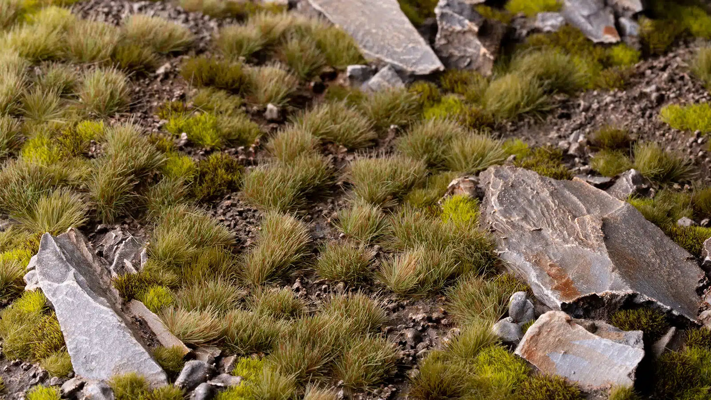 Mixed Green 6mm Wild Tufts