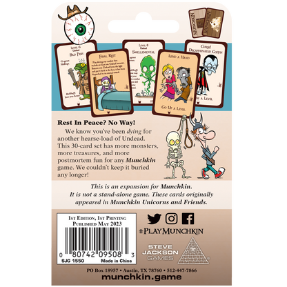 Steve Jackson Games - Munchkin, Deathly Pail