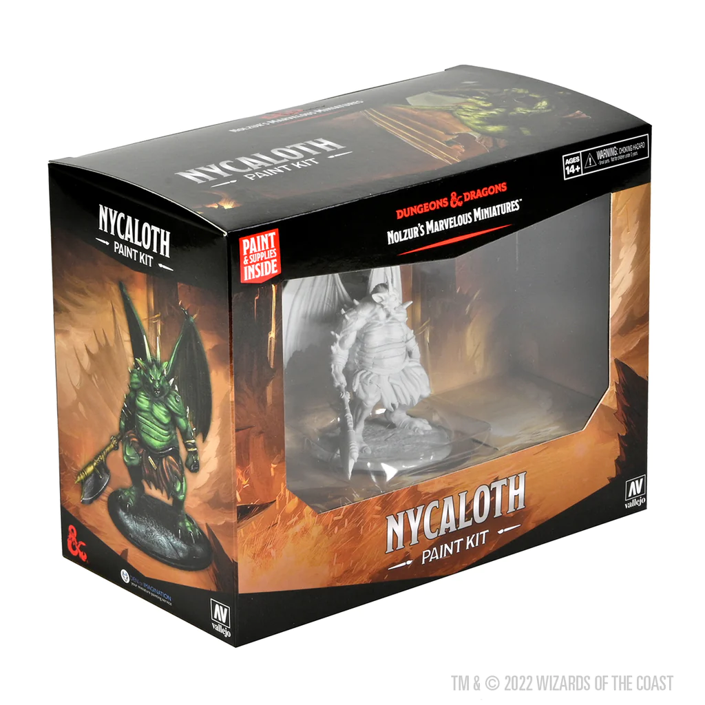 D&D Nolzur`s Marvelous Miniatures: Paint Kit - Nycaloth