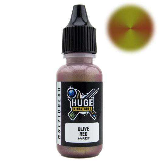 Huge Miniatures - Olive Red Multicolor Paint