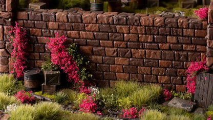 Pink Flowers Wild Tufts