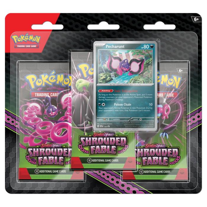 Pokémon Scarlet & Violet: Shrouded Fable 3 Pack Blister