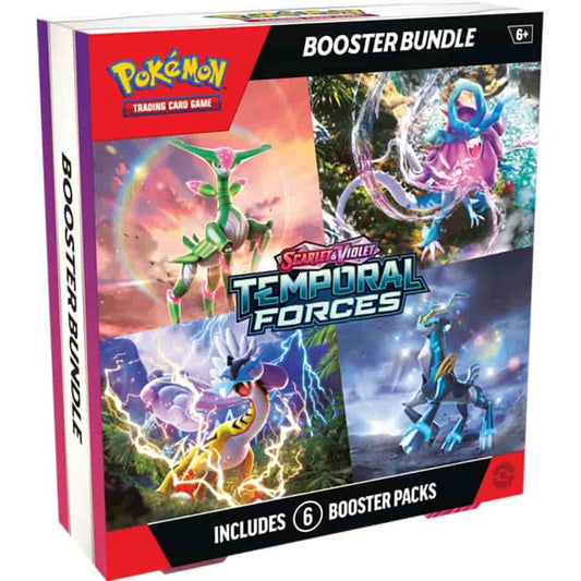 Pokémon - Temporal Forces, Booster Bundle (6 packs)