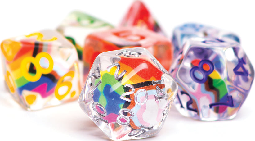 Dungeons and Dragons: Progress Pride Dice Set