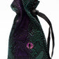 Dragon Eye RPG DnD Dice Bag: Spectral Dragon - Purple & Green