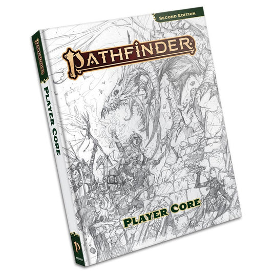 Pathfinder 2E RPG: Player Core (Sketch Cover)