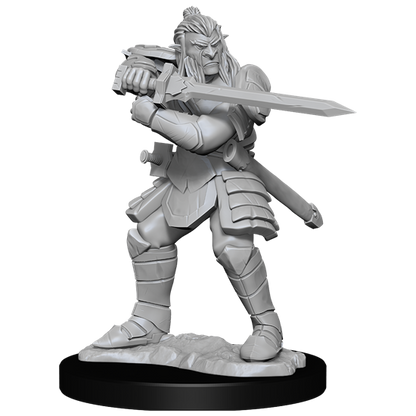 D&D Nolzur’s Marvelous Miniatures: W15 - Hobgoblin Fighter Male and Hobgoblin Wizard Female