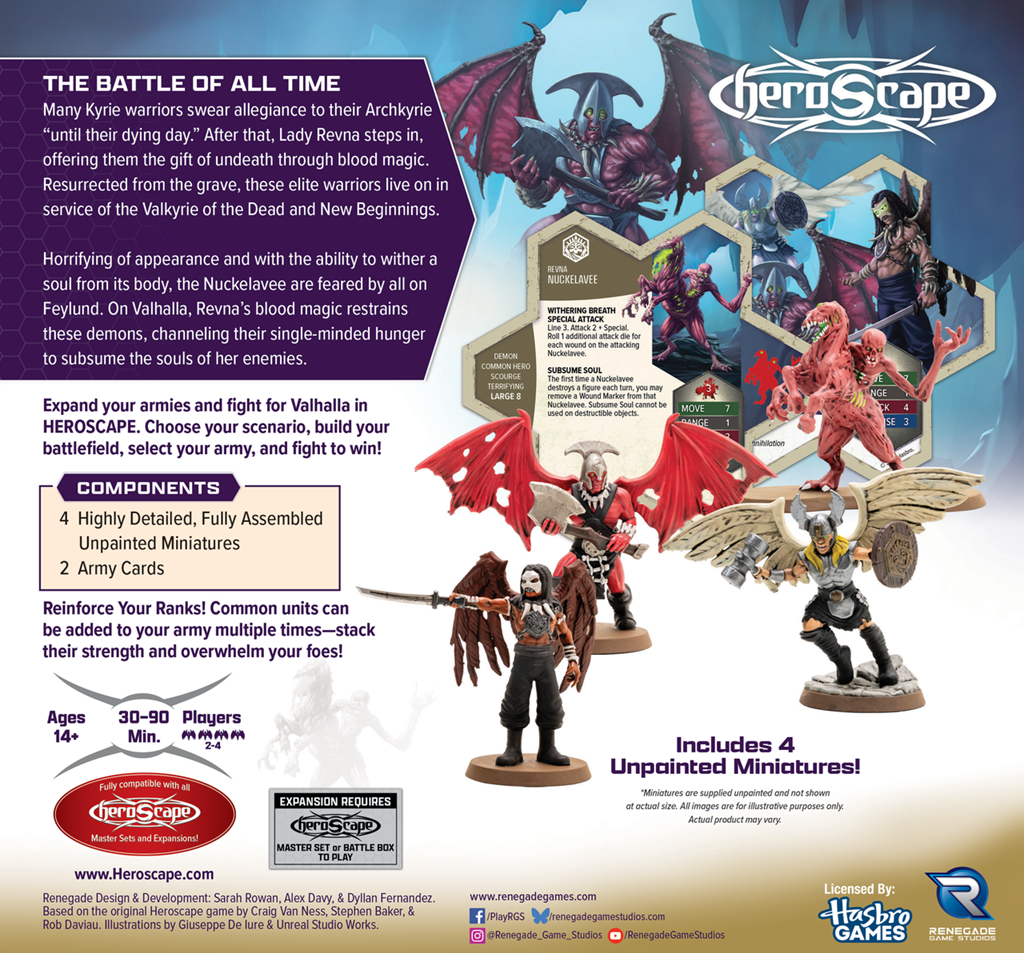 Heroscape: Revenants of Revna and Nuckelavee Army Explansion