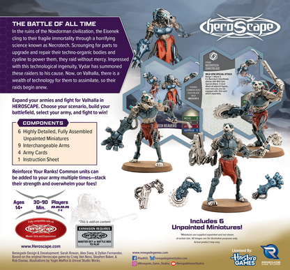 Heroscape: Upgraded Necrotech Reavers Army Expansion