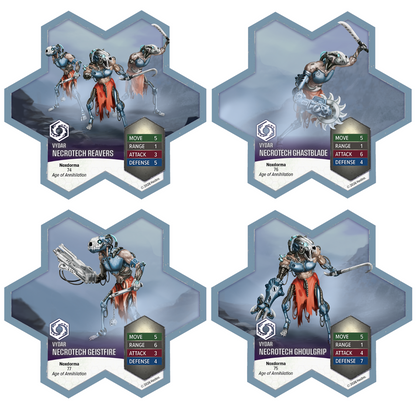 Heroscape: Upgraded Necrotech Reavers Army Expansion
