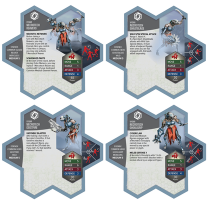Heroscape: Upgraded Necrotech Reavers Army Expansion