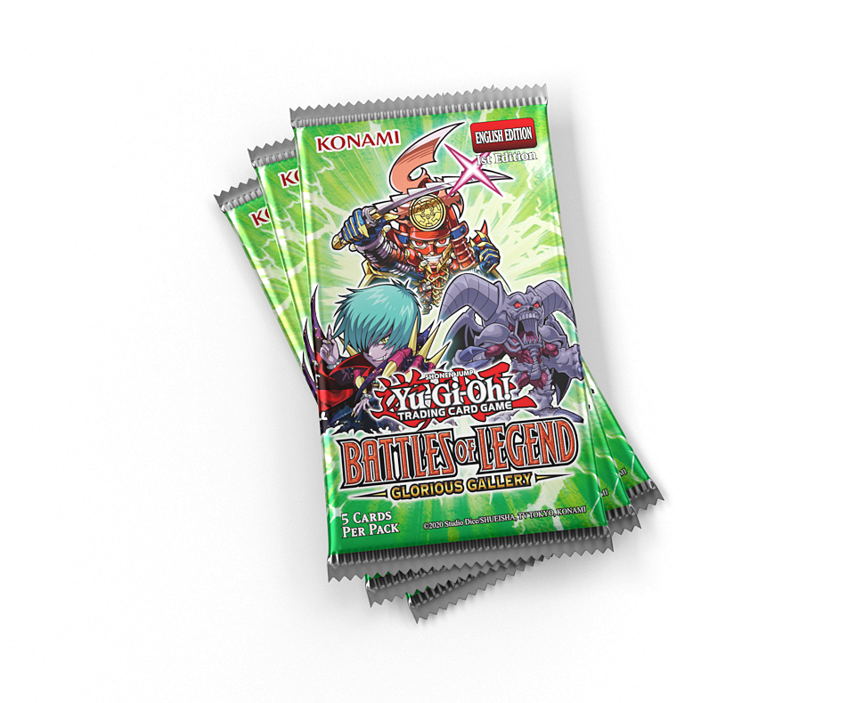Yu Gi Oh! TCG: Battles of Legend - Glorious Gallery Booster Pack