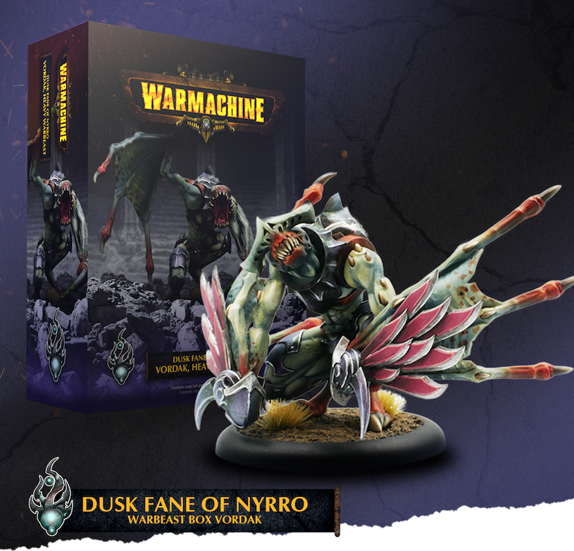Warmachine: Dusk Fane of Nyrro - Vordak, Heavy Warbeast