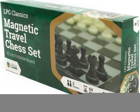 Plastic Magnetic Travel Chess Set - 20 cm