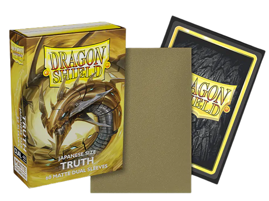 Dragon Shield - Japanese Size Matte Dual Sleeves, Truth (60 count)