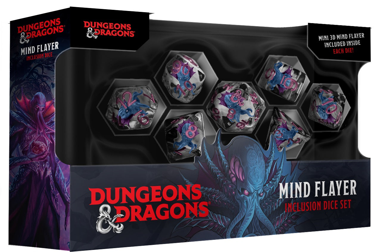 Dungeon and Dragons Monsters Series Inclusion Dice Set: Mind Flayer