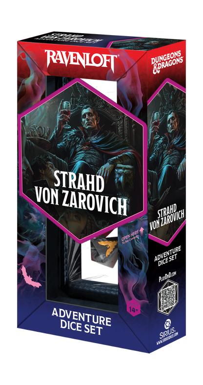 Dungeons and Dragons Adventure Dice: Strahd Von Zarovich, Darklord