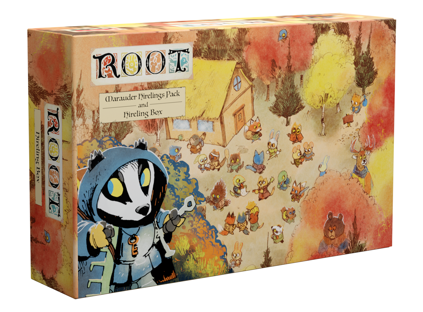 Root, The Homeland Hireling Pack and Hireling Box