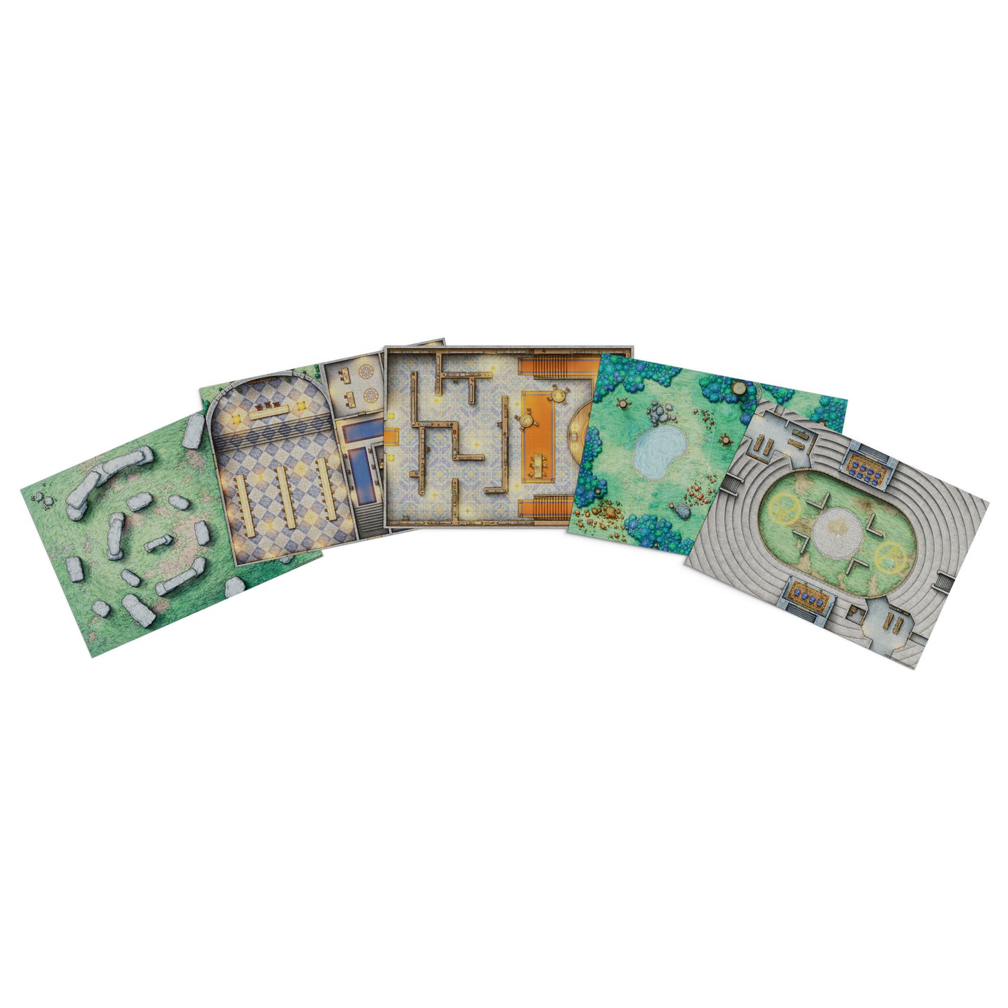 Dungeons and Dragons - Arcana Unleashed Map Pack