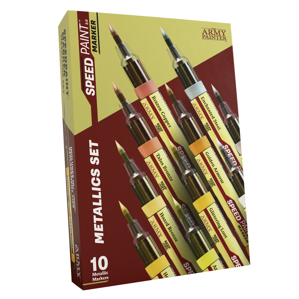 The Army Painter: Speedpaint Marker, Metallics Set