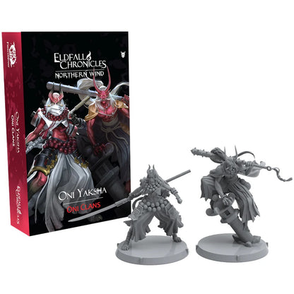 Eldfall Chronicles Skirmish Wargame: Oni Clans - Oni Yaksha Pack