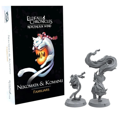 Eldfall Chronicles Skirmish Wargame: Nekomata & Komainu