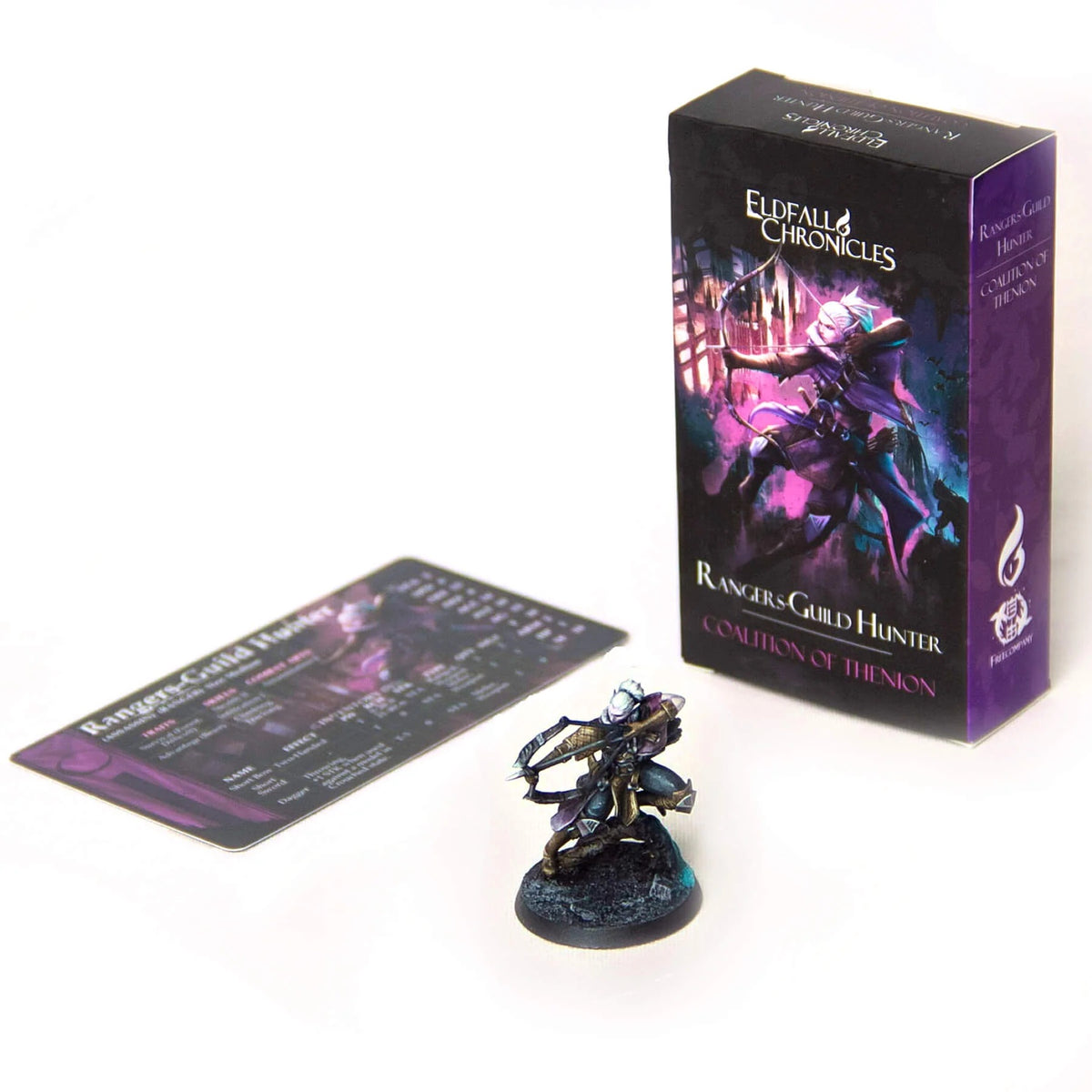 Eldfall Chronicles Skirmish Wargame: Coalition of Thenion - Rangers Guild Hunter