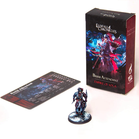 Eldfall Chronicles Skirmish Wargame: Empire of Soga - Bushi Attendant