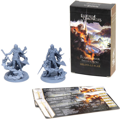Eldfall Chronicles Skirmish Wargame: Helian League - Flameweaver (noble/errant)