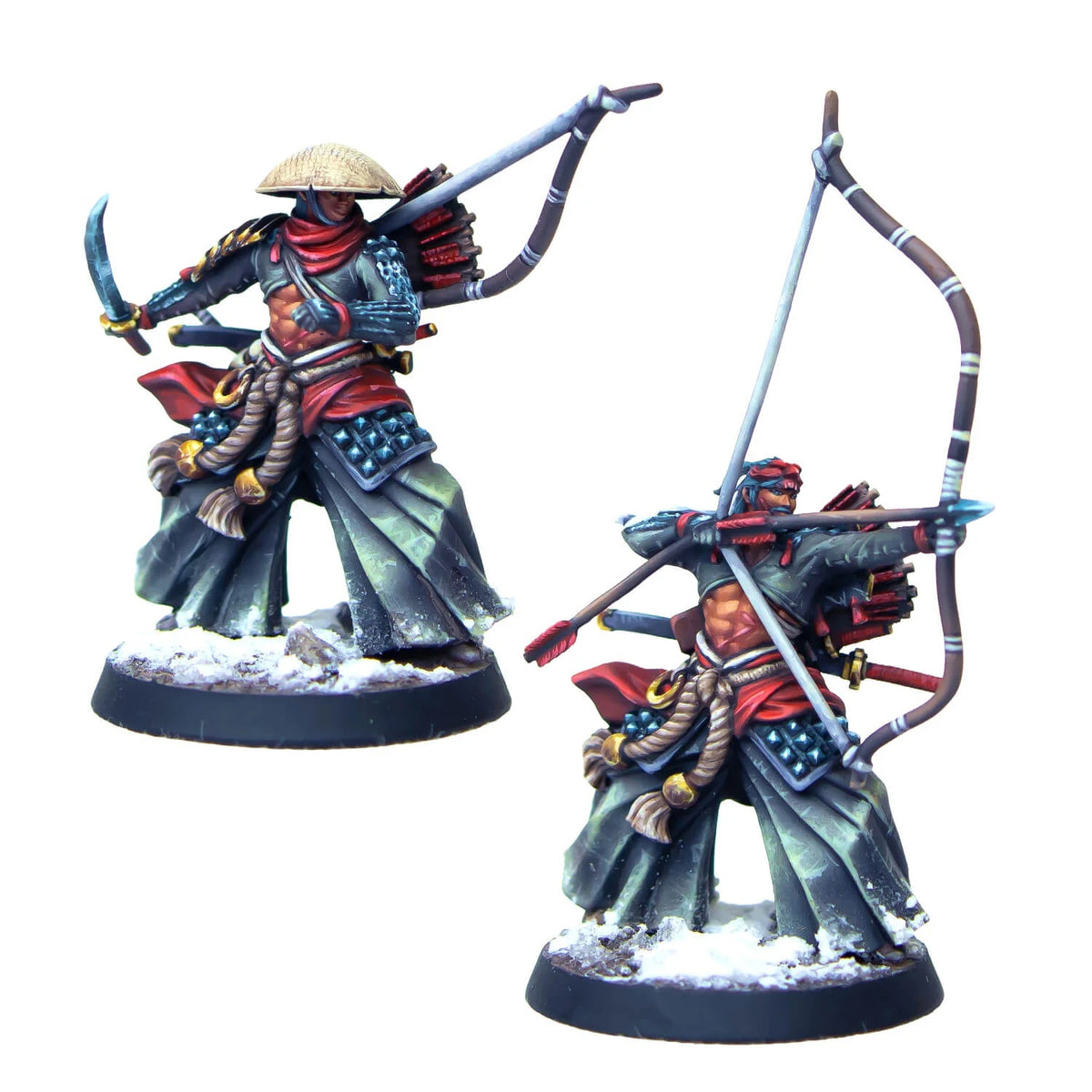 Eldfall Chronicles Skirmish Wargame: Empire of Soga - Musha (Blademaaster/Bowmaster)