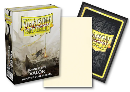 Dragon Shield - Japanese Size Matte Dual Sleeves, Valor (60 count)