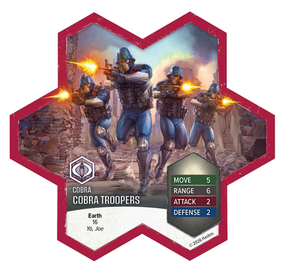 Heroscape: G.I. Joe Cobra Troopers and Cobra Flight Pod Army Expansion