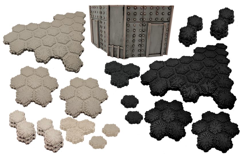 Heroscape: The Urban Landscape of Valhalla Terrain Expansion