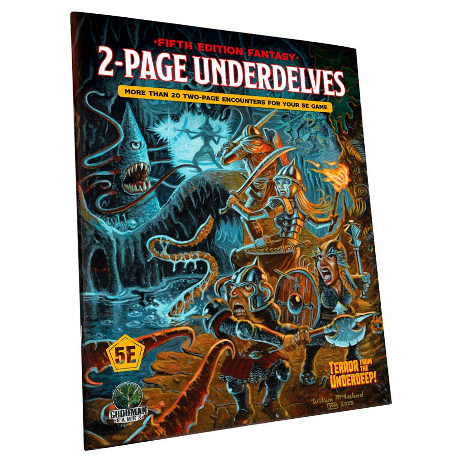 2-PAGE UNDERDELVES (5E AND DCC RPG)