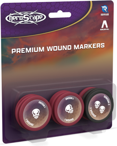 Heroscape: Premium Wound Markers (24)