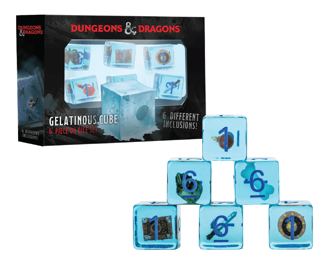 Fanroll: D&D Jumbo Gelatinous Cube D6
