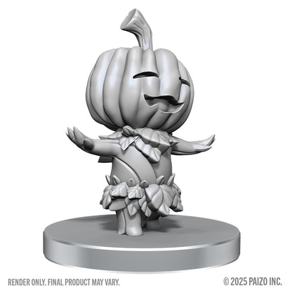 Pathfinder Battles Deep Cuts Unpainted Miniatures: W28 Gourd Leshy and Cactus Leshy