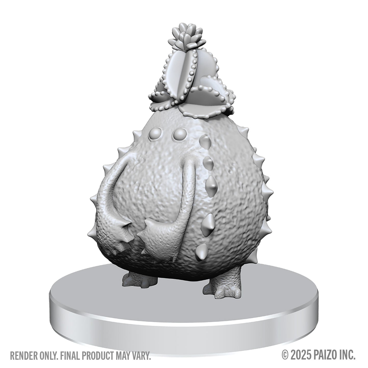 Pathfinder Battles Deep Cuts Unpainted Miniatures: W28 Gourd Leshy and Cactus Leshy