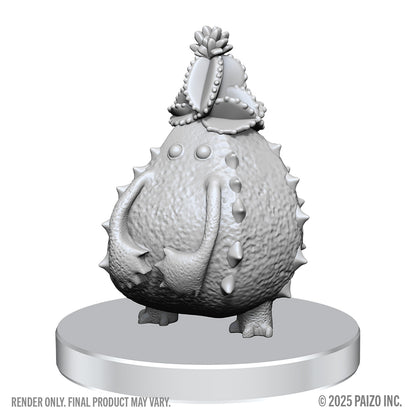 Pathfinder Battles Deep Cuts Unpainted Miniatures: W28 Gourd Leshy and Cactus Leshy