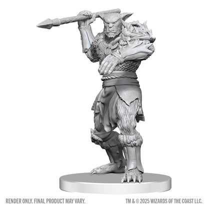 D&D Nolzur’s Marvelous Miniatures: W28 Bugbear Stalker & Goblin Hexer